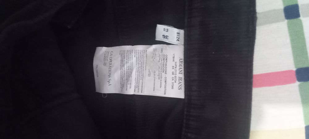 Jeans barbati raiat foarte fin Armani 36/32