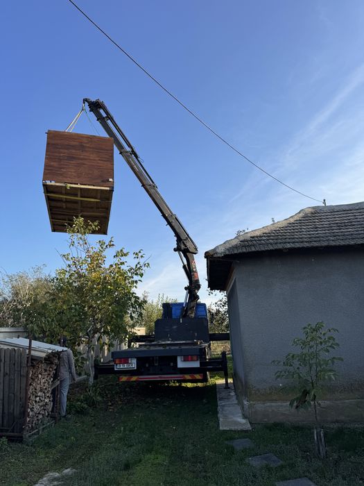 Inchiriere camion cu macara