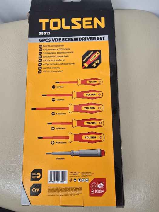 Набор отвёрток TOLSEN