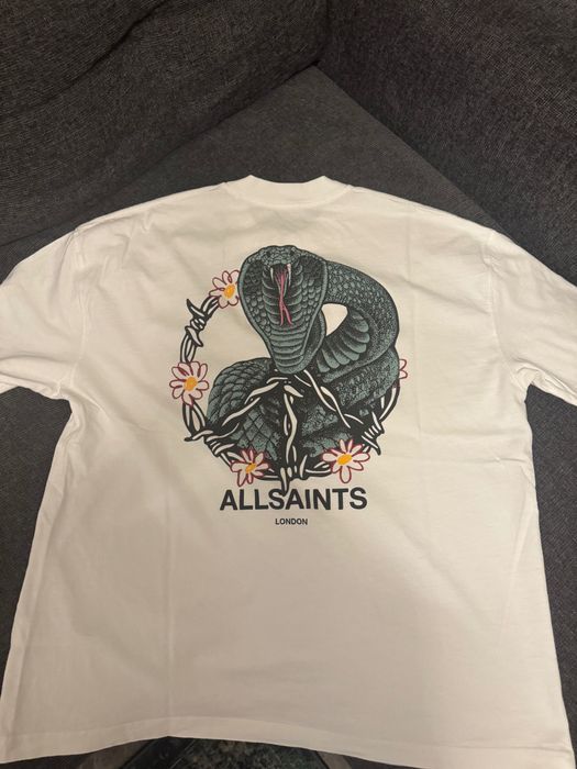 Бяла тениска ALLSAINTS size L