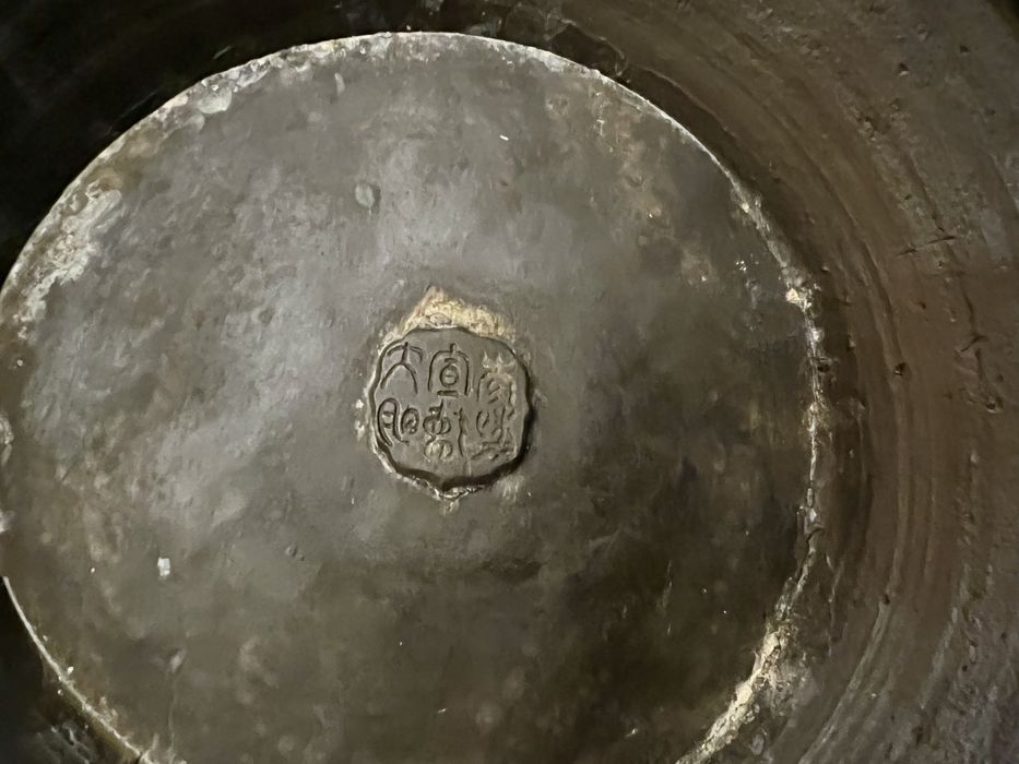 Pereche Vaze antice cloisonné - bronz emailat