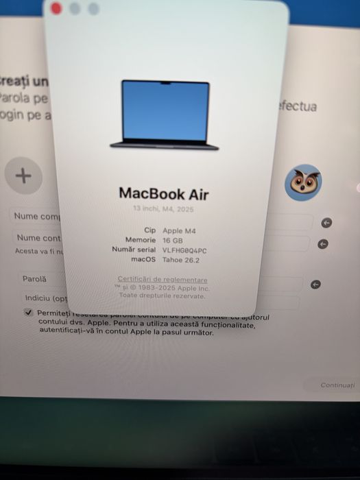 Macbook Air 13 M4 *Tic Tac Amanet*