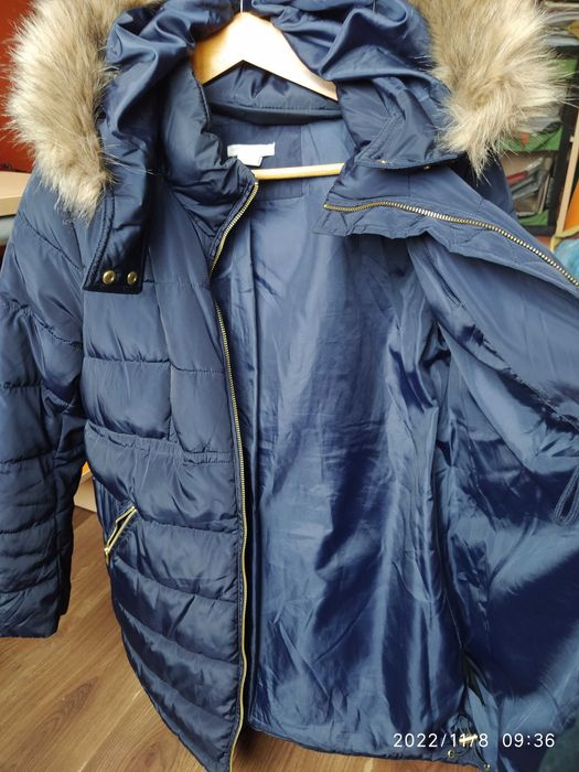 Дамско лилаво  Яке и тъмно синьо Н&М яке за бременни