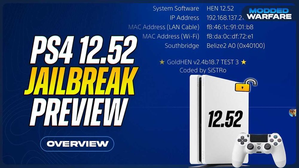 Прошивка PlayStation 4 версии 9.0-12.52