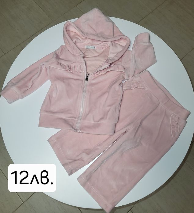 Дрехи за момиче 9-12м.