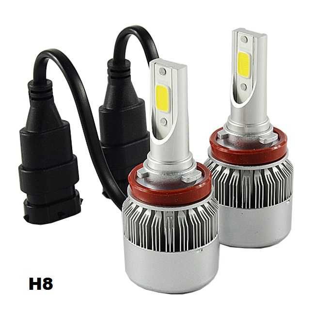 С6 Диодни LED крушки за фарове халогени H1 H3 H4 H7 H8 H11 HB3 HB4