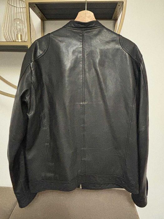 Geaca piele barbati Jack&Jones si Selected