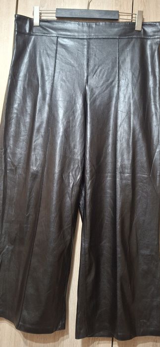 Zara кожен панталон