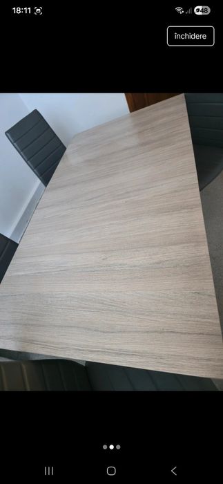 Masa extensibila cu 4 scaune