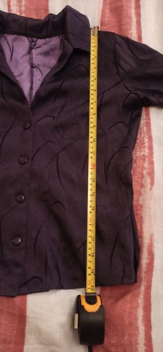 Дамска риза розова S и дамско сако лилаво S