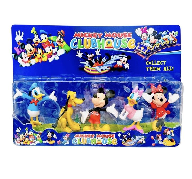 Голям комплект 5 броя фигурки Мики Маус/Мини Маус/Патока Доналд и др