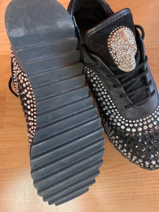 PHILIPP PLEIN incaltaminte sport din piele marimea 38