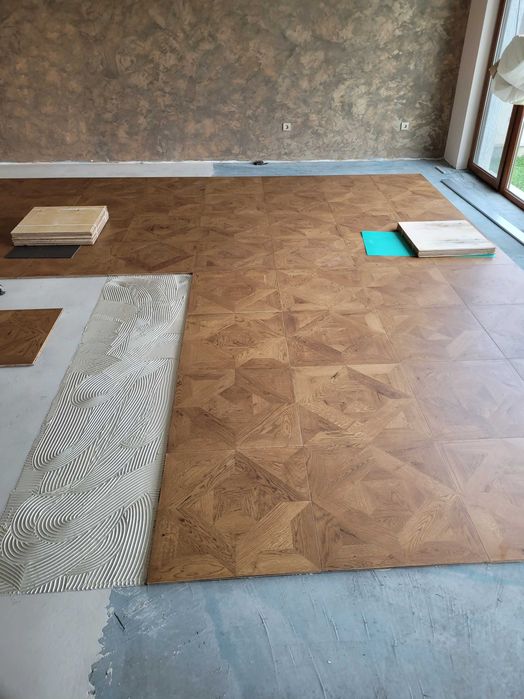 Монтаж на паркет