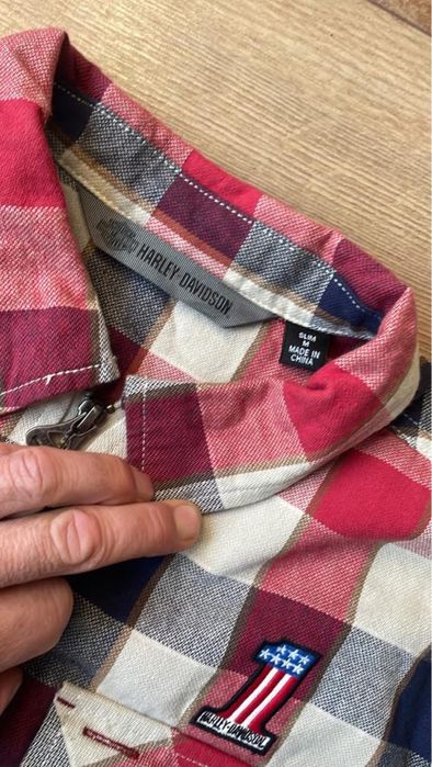 camasa tip geaca harley davidson M