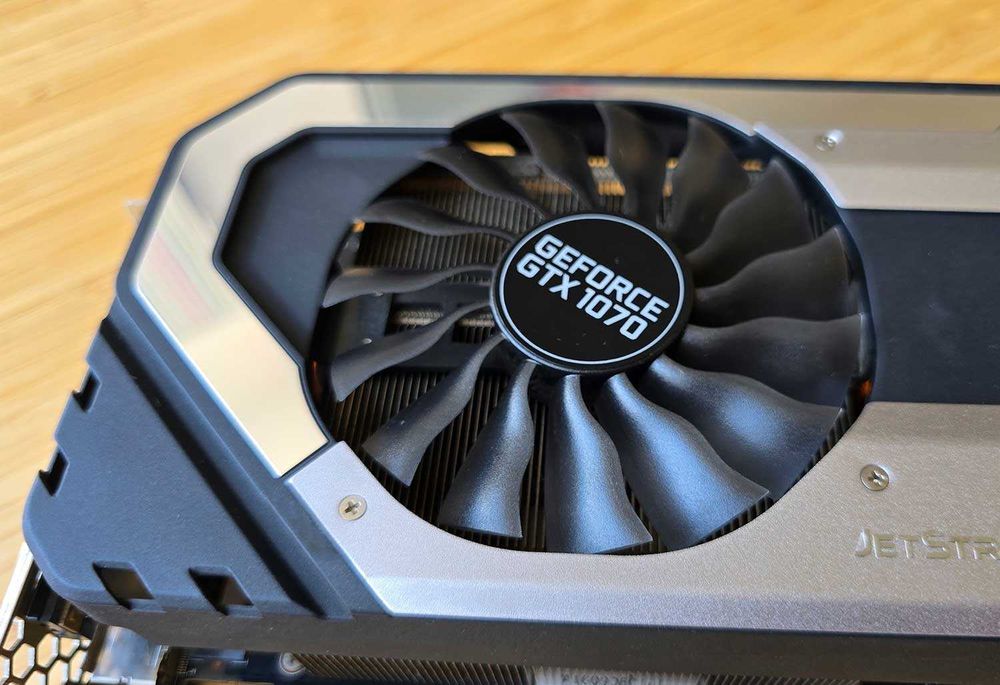 Запазена видеокарта Palit GTX 1070 JetStream 8GB