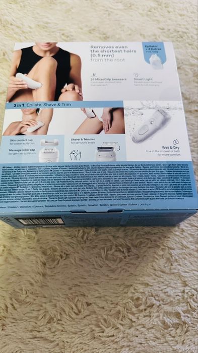 Braun silk epil 5 plus 4 accesorii extra nou sigilat