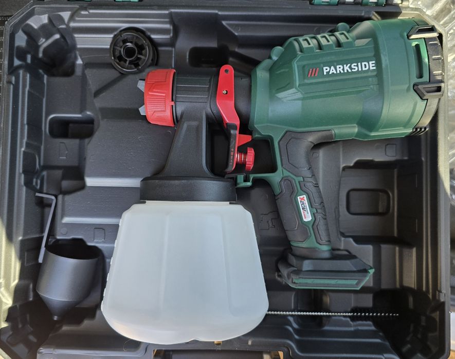 Акумулаторен пистолет за боядисване Parkside