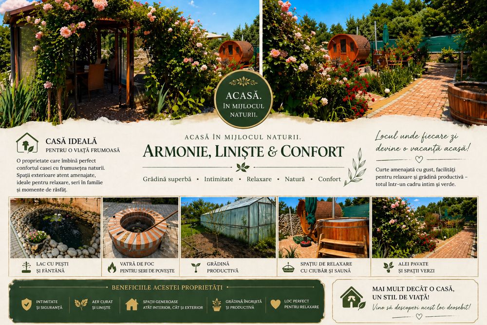 Casa de vanzare in Dridif!