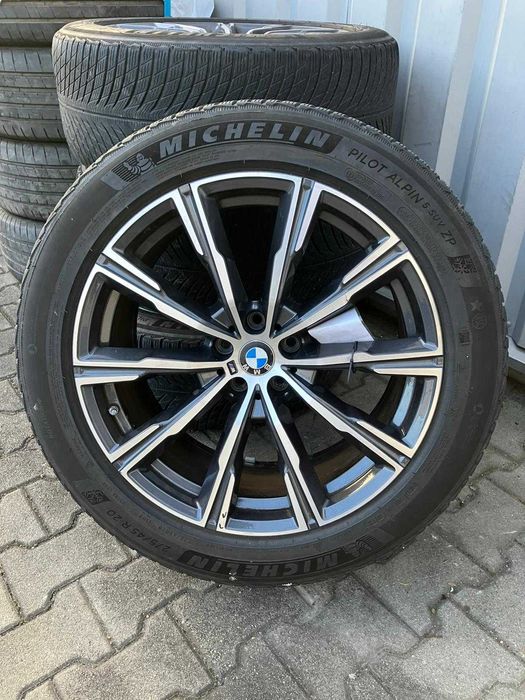 Set 4 roți BMW originale – Jante + Anvelope Michelin iarnă – 20”