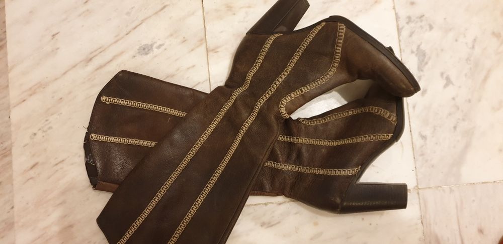 Ботуши от естествена кожа