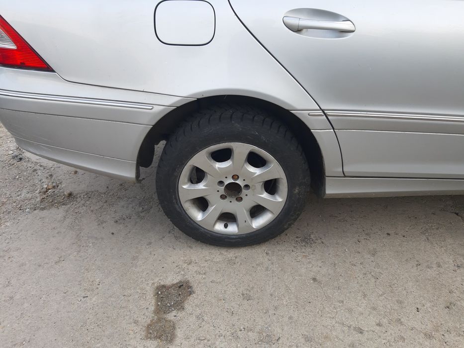 Jante + cauciucuri mercedes w203 c class w209 clk  iarna m+s