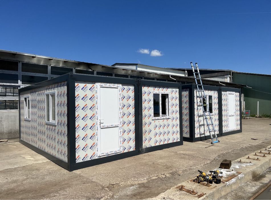 Container birou modular PREMIUM duplex – livrare rapidă – Cluj