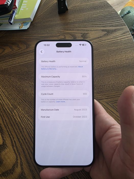 Iphone 15 Pro Max 256GB Jet Black