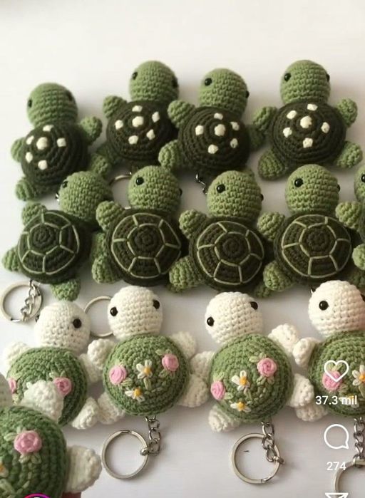 Вязаные маленькие игрушки НА ЗАКАЗ