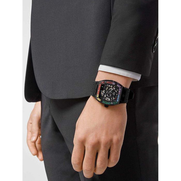 Нов часовник Philipp Plein The Skeleton Automatic PWBAA0621 - гаранция