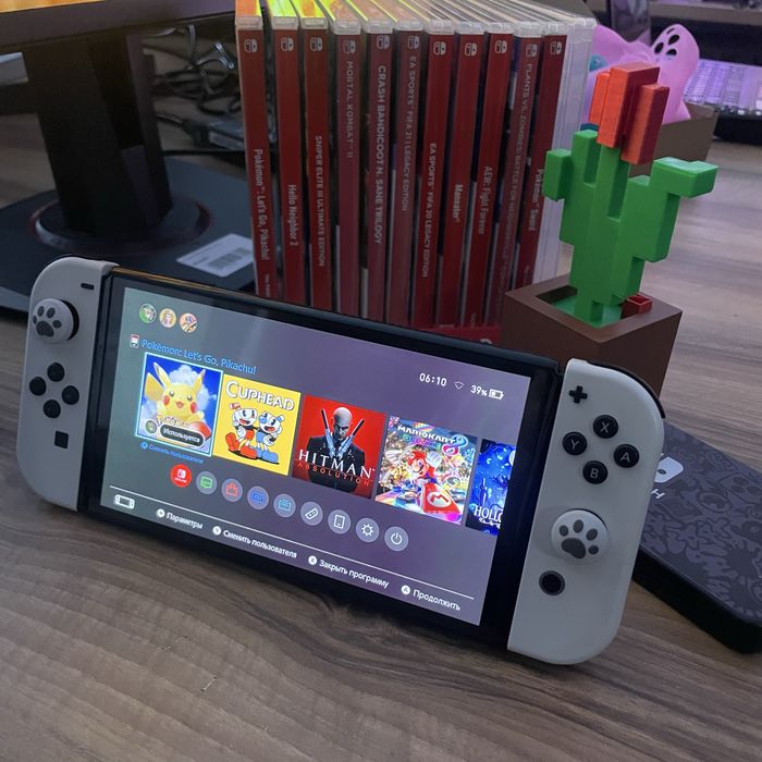 Nintendo switch Oled с прошивкой Ultra