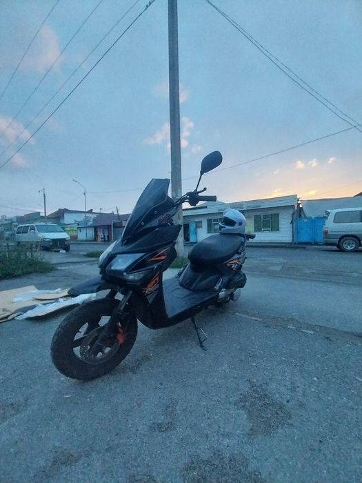 Мопед Самурай Samurai с номерами