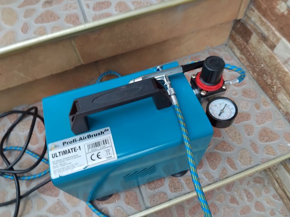 Компресор за Airbrush с пистолет за  Айрография