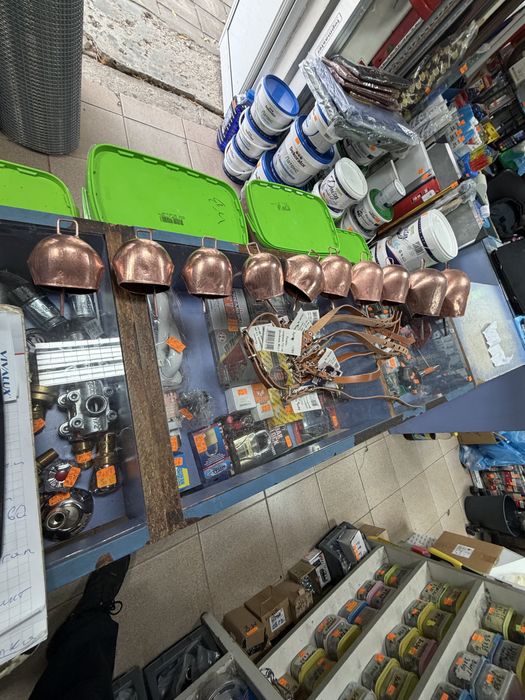 Хлопка камбана различни размери  цена за 5 номер