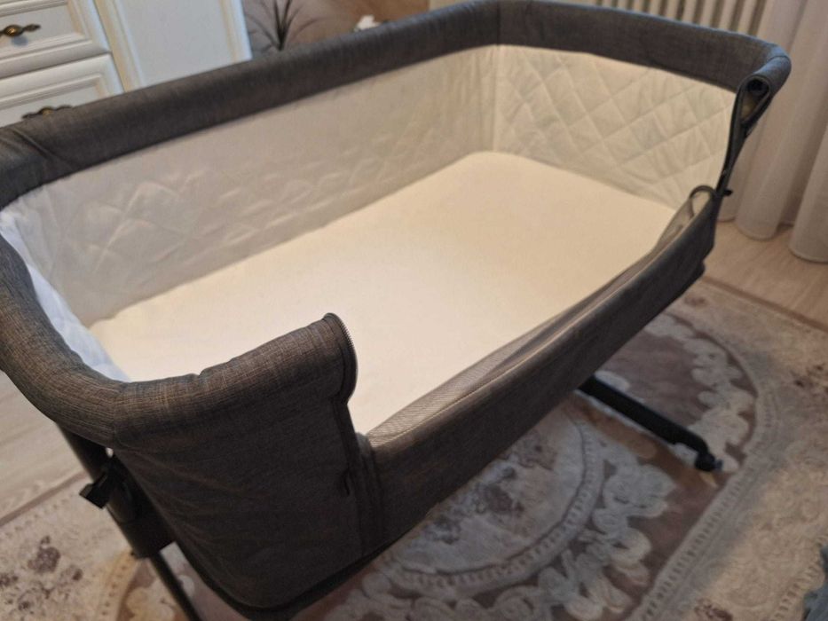 Patut Co-Sleeper si tarc Chipolino Mommy'n Me graphite