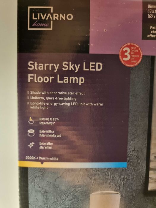 Veioza cilindrica de podea cu telecomanda 103 cm