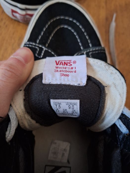 Vans Sk8-Hi negri – mărimea 40