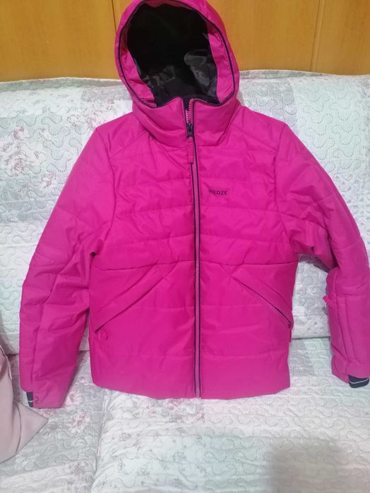 Детско зимно непромокаемо яке за момиче Wedze