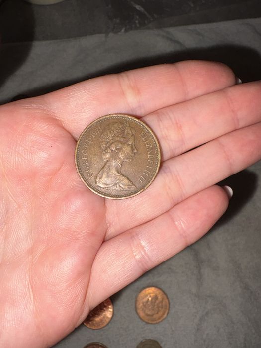 2 new pence ,2 НОВИ ПЕНСА 1971