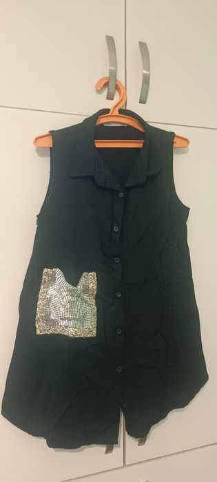 Детская рубашка без рукавов