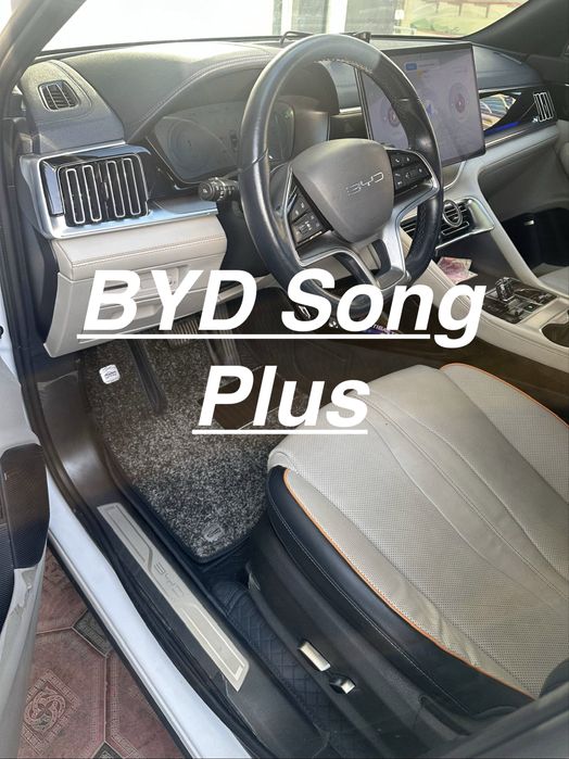 9D polik / коврики для BYD Song Plus