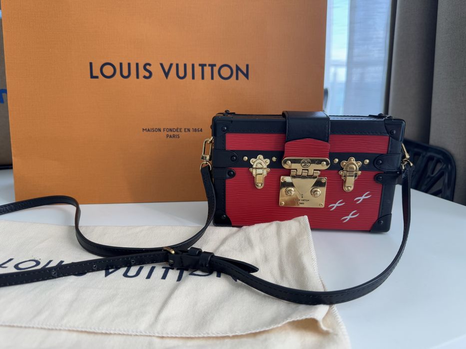 Louis Vuitton - Оригинал - Petit Malle - дамска чанта
