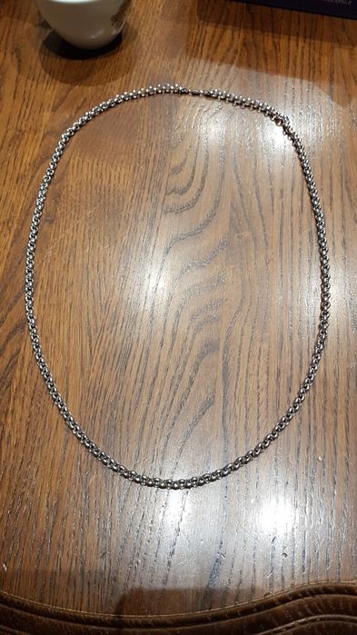 Nou nout,superb lant argint 925 Italy masiv foarte lung,model deosebit