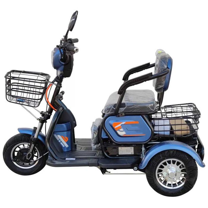 ПРОМОЦИЯ - Електрическа триколка с голяма седалка М19 -48v/ 20Ah