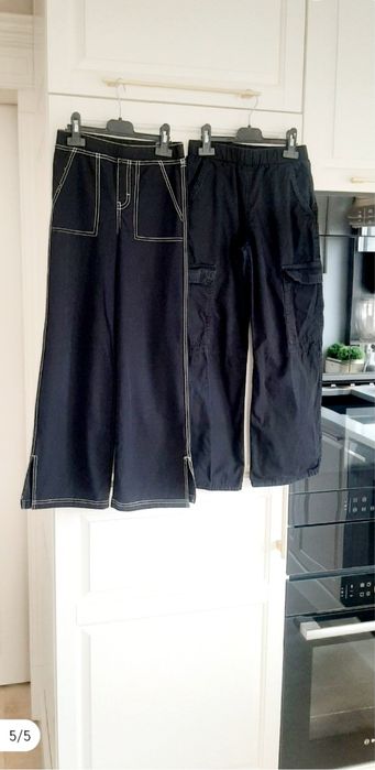 Pantaloni H&M (2 buc) pentru fete 9-10 ani