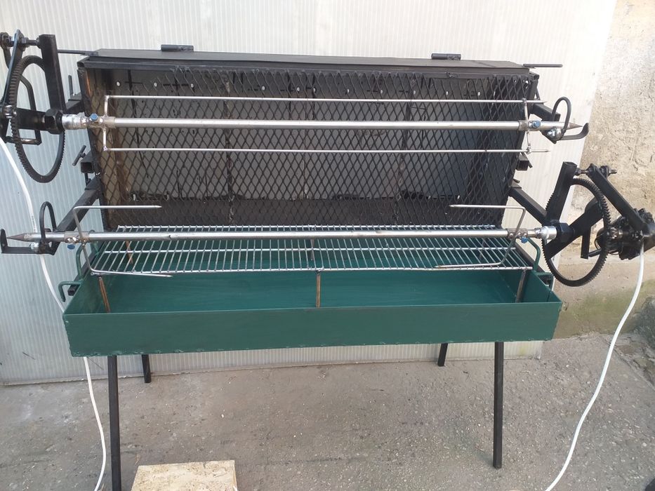 Rotisor electric combinat