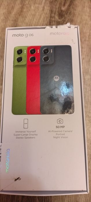 Чисто нов телефон Моторола g06