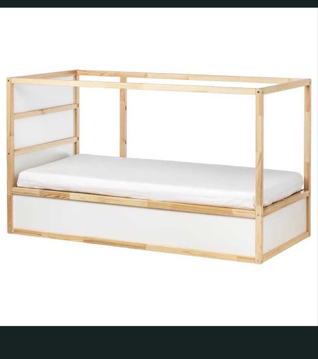 Pat Ikea reversibil pin/alb 90x200