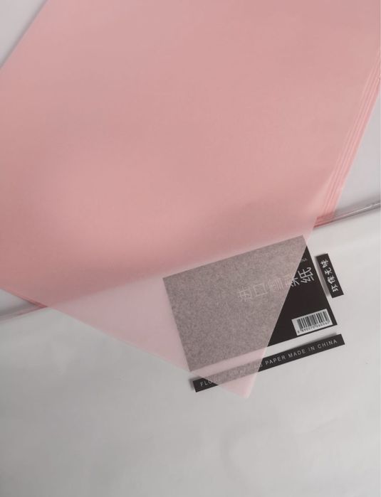 Бумага Тишью для упаковки , без сгиба