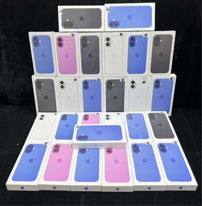 Новые Айфоны 16 по оптовым ценам в Таразе iPhone 16 новые телефоны