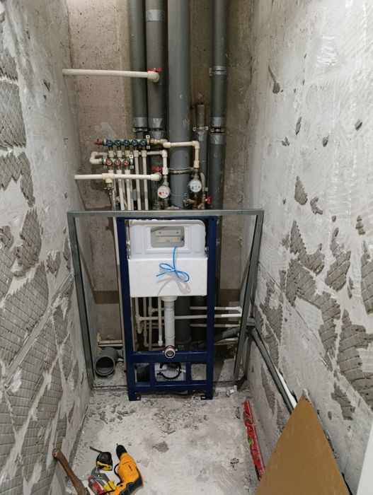 Санузел под ключ плиточник сантехник